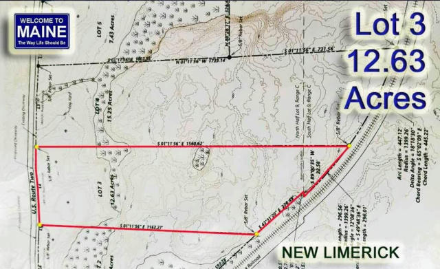LOT 3 NEW LIMERICK HIGHLANDS US 2 ROUTE, NEW LIMERICK, ME 04761 - Image 1