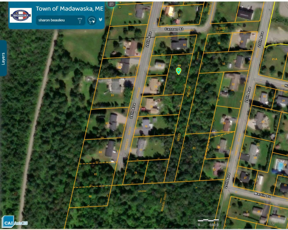 MAP 28A LOT 66 REED AVENUE, MADAWASKA, ME 04756, photo 1 of 3