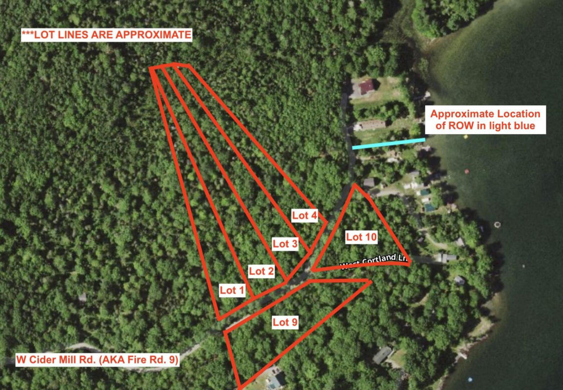 LOT10(16E) W CIDER MILL LANE, SWANVILLE, ME 04915, photo 1 of 5