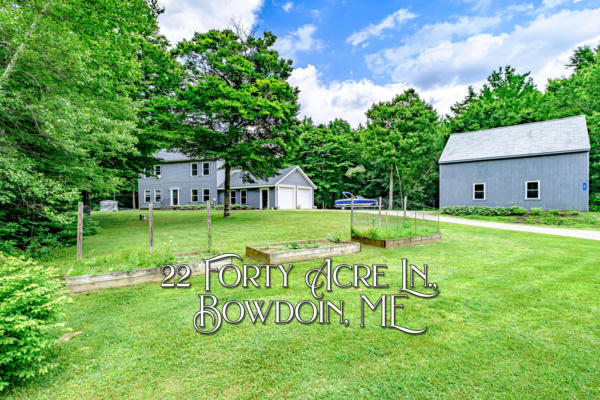 22 FORTY ACRE LN, BOWDOIN, ME 04287 - Image 1