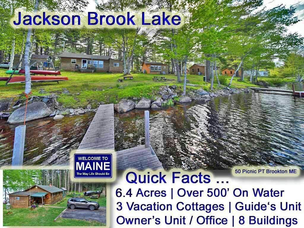 50 JACKSON BROOK LAKE, BROOKTON TWP, ME 04413, photo 1 of 100